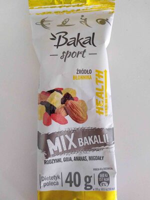 Mix Bakalii Rodzynki, Goja, Ananas, Migdały