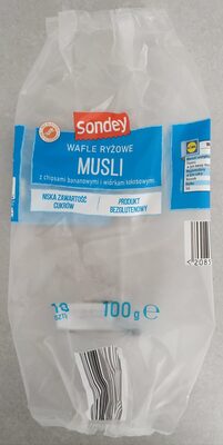 Wafle Ryżowe Musli