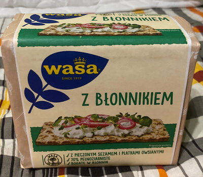 Pieczywo Chrupkie Z Błonnikiem - Wasa