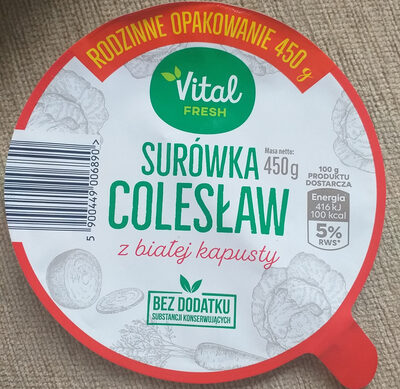 Surówka Z Białej Kapusty Colesław