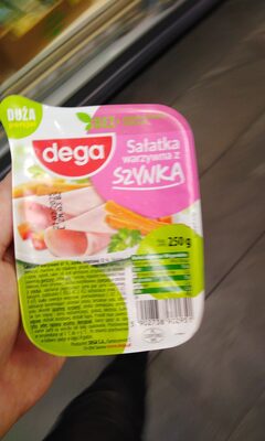 Sałatka Warzywna Z Szynką