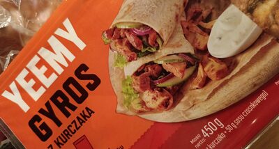 Gyros Z Kurczaka