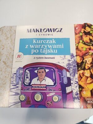 Kurczak Po Tajsku Z Warzywami