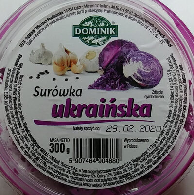 Surówka Ukraińska - Dominik