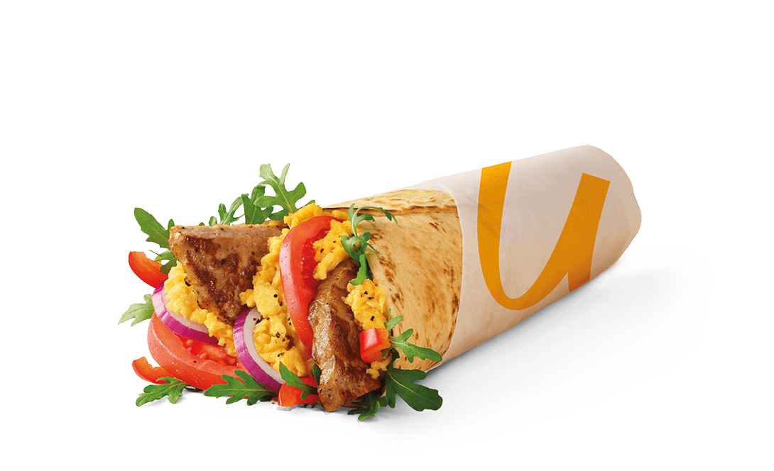Mcwrap Śniadaniowy Wieprzowy Z Jajecznicą