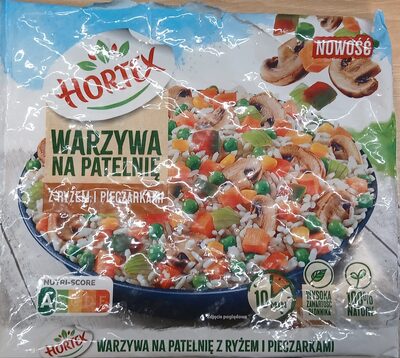 Warzywa Na Patelnię Z Ryżem I Pieczarkami - Hortex