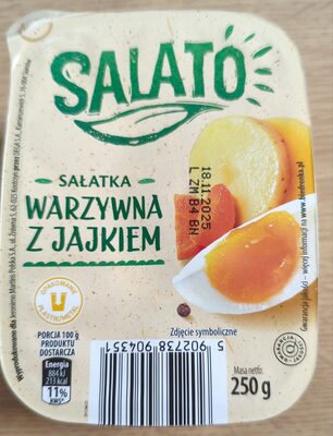 Sałatka Warzywna Z Jajkiem - Salato