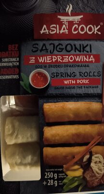 Sajgonki Z Wieprzowiną