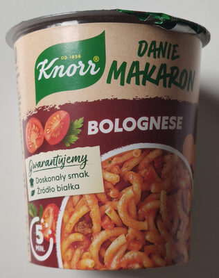 Knorr Danie Makaron Bolognese