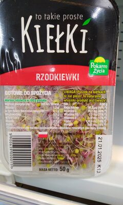 Kiełki Rzodkiewki