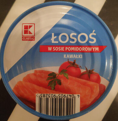 Łosoś Kawałki W Sosie Pomidorowym
