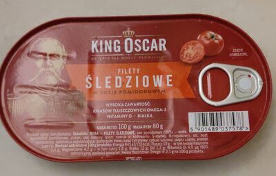 Filety Śledziowe W Sosie Pomidorowym - King Oscar