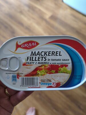 Filety Z Makreli W Sosie Pomidorowym Graal