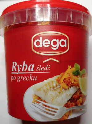 Ryba Po Grecku Śledź Dega