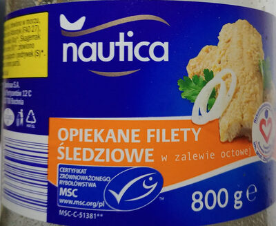 Opiekane Filety Śledziowe W Zalewie Octowej Nautica