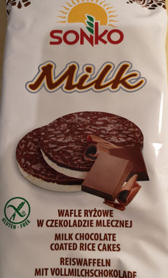 Wafle Ryżowe W Czekoladzie Mlecznej - Sonko