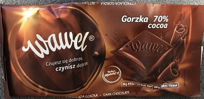 Czekolada Gorzka 70% - Wawel