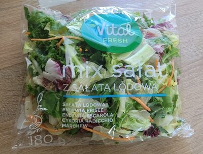 Mix Sałat Z Sałatą Lodową - Vital Fresh