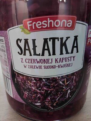 Sałatka Z Czerwonej Kapusty