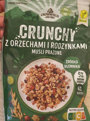 Prażone Musli Orzechowe Crunchy 