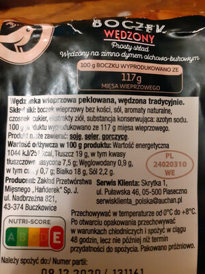 Boczek Wędzony