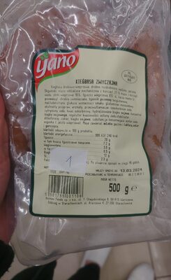 Kiełbasa Zwyczajna