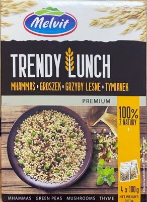 Trendy Lunch Mhammas, Groszek, Grzyby Leśne, Tymianek Melvit