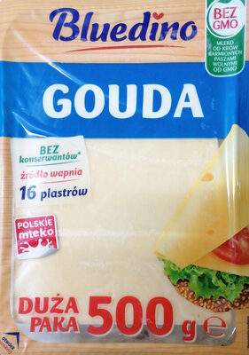 Ser Gouda, plastry Bluedino