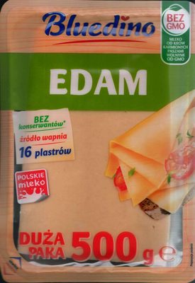 Ser Edam, plastry Bluedino