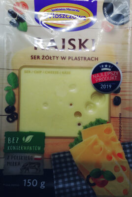 Ser żółty Rajski Spółdzielnia Mleczarska Włoszczowa