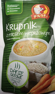 Krupnik z mięsem wieprzowym Profi