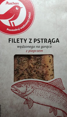 Filet z pstrąga wędzonego na gorąco z pieprzem Jantar
