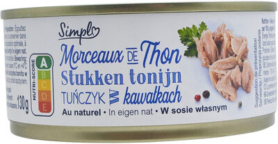 Morceaux de thon Simpl