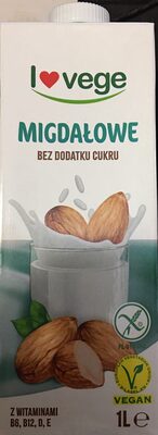 Migdałowe bez dodatku cukru I love vege