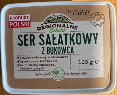 Ser sałatkowy z Bukowca Regionalne Szlaki
