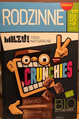 Crunchies BIO Kakao Żyto&Owies Milzu!