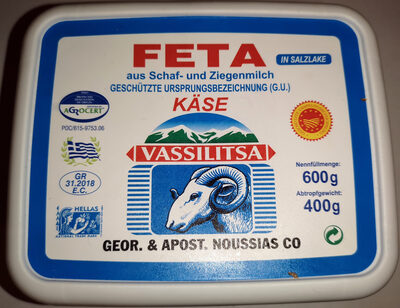 Ser Grecki Feta tradycyjna w zalewie P. D. O VILLITSA