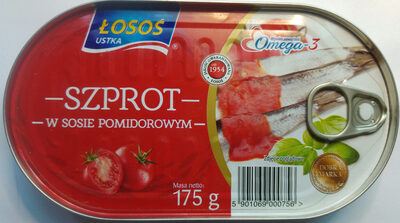 Szprot w sosie pomidorowym Łosoś Ustka