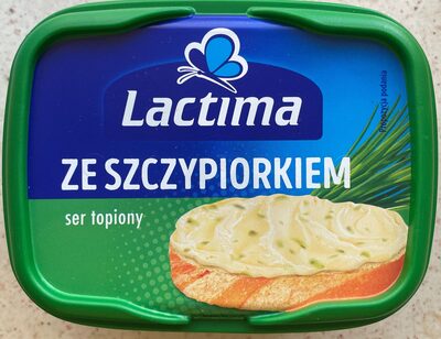 Ser topiony ze szczypiorkiem Lactima