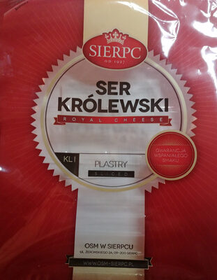 Ser królewski plastry Sierpc