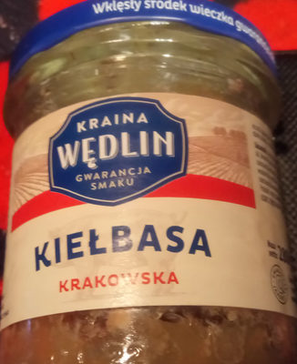 Kiełbasa krakowska - konserwa wieprzowa grubo rozdrobniona, sterylizowana Biedronka