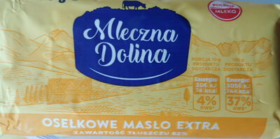 Masło osełkowe extra Mleczna Dolina