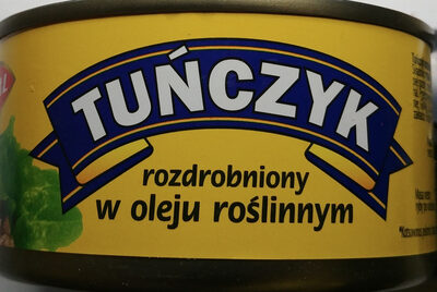 Tuńczyk rozdrobniony w oleju roślinnym. Graal
