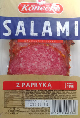 Salami z papryką Könecke