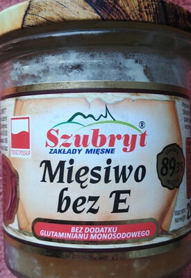 Mięsiwo bez "E" Zaklady mięsne Szubryt