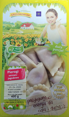 Pierogi serowo-jagodowe Grześkowiak