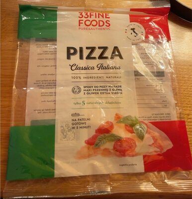 Pizza classica italiana 33finefoods
