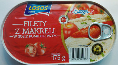 Tinned Tomato Mackerel Łosoś Ustka