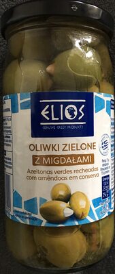 Oliwki zielone z migdałami Elios