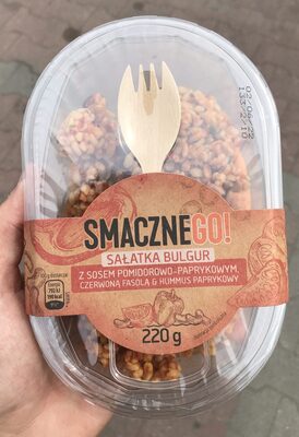 Sałatka bulgur z sosem pomidorowo-paprykowym Smacznego!